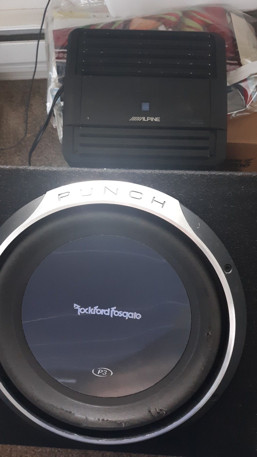 bass and amp