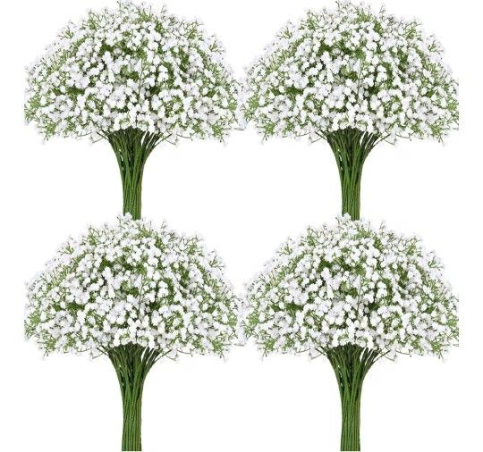New 30 Pcs Babys Breath Artificial Flowers