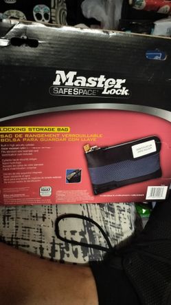 Master Safe Space Locking Storage Bag 
