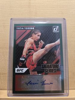 UFC Donruss Tecia Torres Autograph