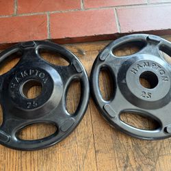 Olympic Weights Hampton Brand. 