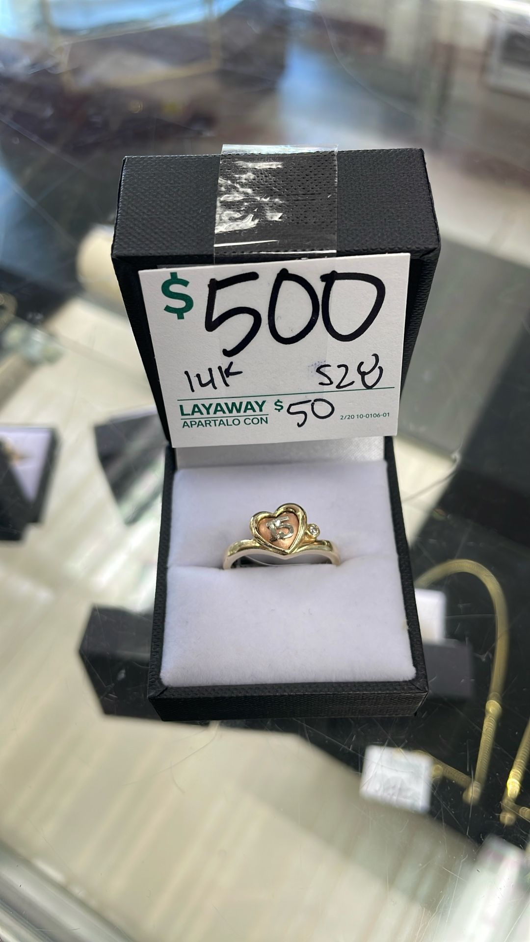 Women’s 15 14k Ring