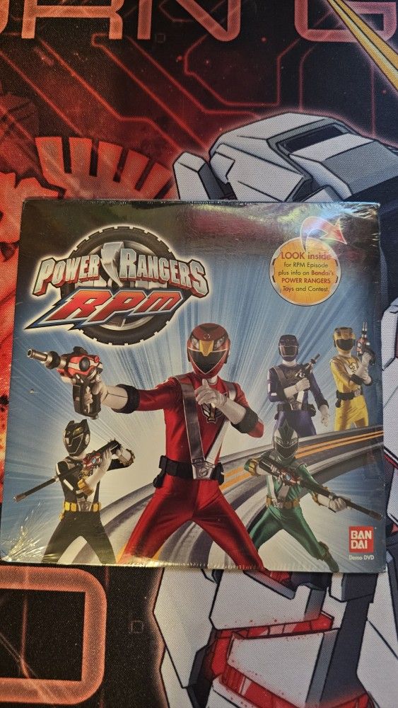 Power Rangers Rpm Volume 3 Dvd Power Rangers RPM Demo DVD, 2009 Bandai New and Sealed RARE for Sale in ...