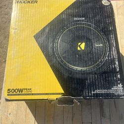 Kicker 10 Inch Sub 