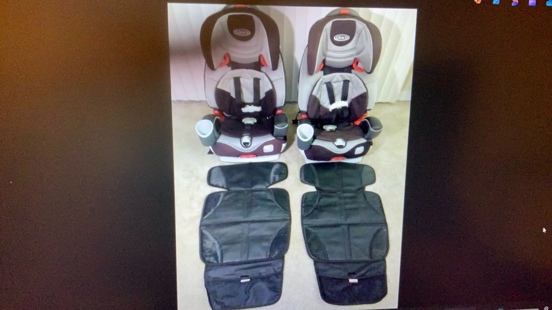 CRAGO CONVERTIBLE CAR SEATS $55/EACH OR BEST OFFER