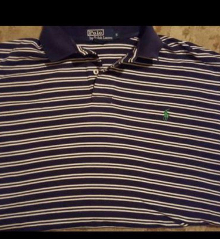 Mens Ralph Lauren Sport Shirt - Shirt Sleeved Size S