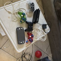 Nintendo Swich, Nintendo Swich Light 4 Swich Controllers And Swich Chárter