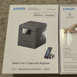 Anker 3 In 1 MagSafe Charging Cube For iPhone, AirPods, and Apple Watch