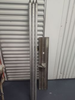 4' float with 3 extension pipes 6' each one