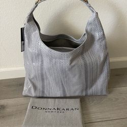 NEW BELLMORE XL SKIPPER SNAKE HOBO BAG 