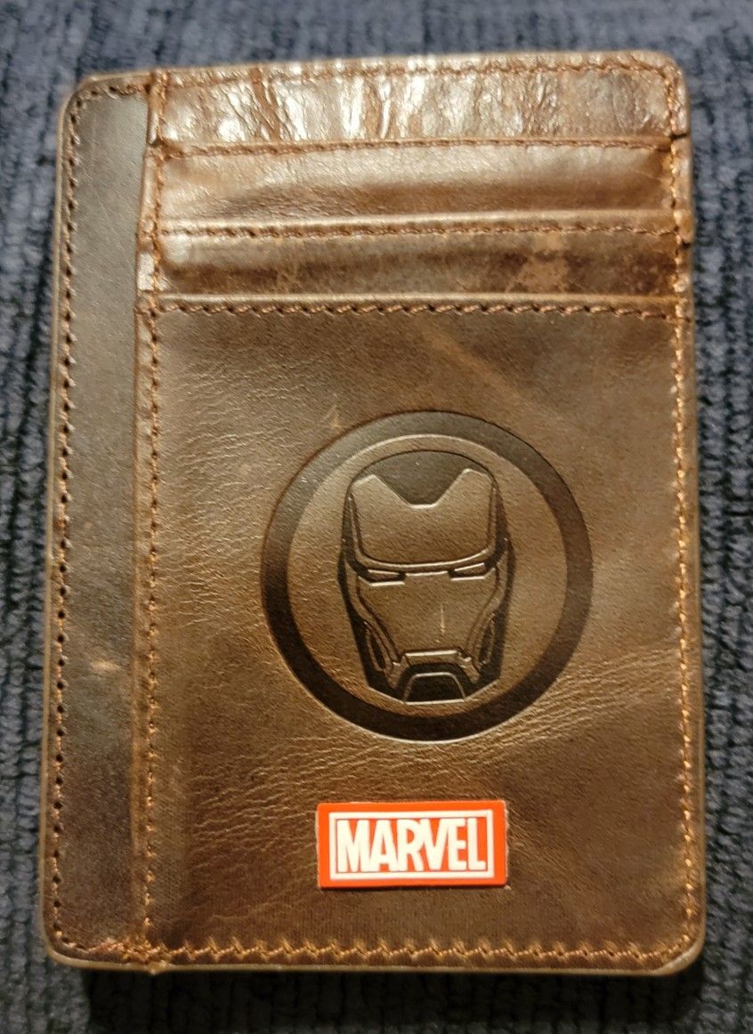 Iron Man Leather Wallet