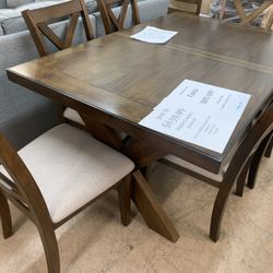 6 Chair Table Set 