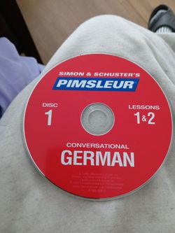 Pimsleur Conversational German Audio CD Disc 1