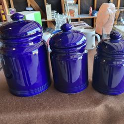 Ceramic Kitchen Canisters 