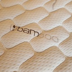 King quality mattress and box...rarely used