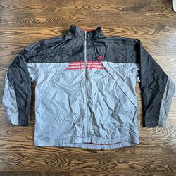 Vintage VTG 1990s 90s Adidas Men’s Athletic Casual Windbreaker Zip Up Jacket