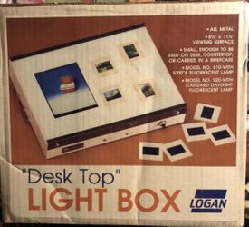 Desk top light box $25