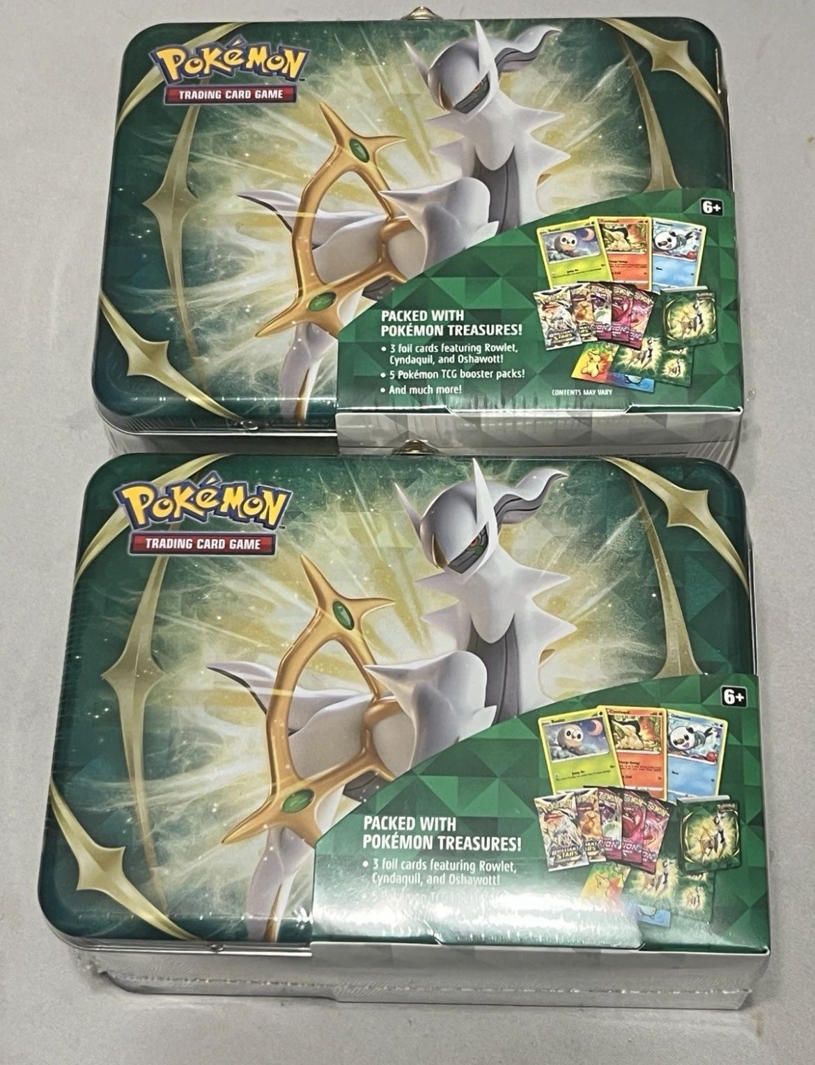 Pokemon Arceus TCG 2022 Spring Collectors Chest Lot of 2