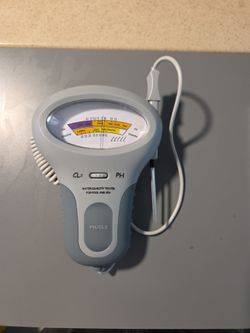 Portable Water Quality PH CL2 Free Chlorine Level Tester Monitor Meter for Swimming Pool Spa