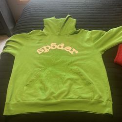 Green Spider Hoodie ( Large ) 
