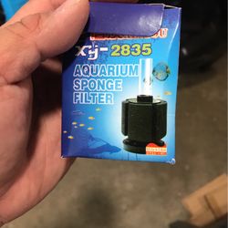 Small Sponge Filter Brand New