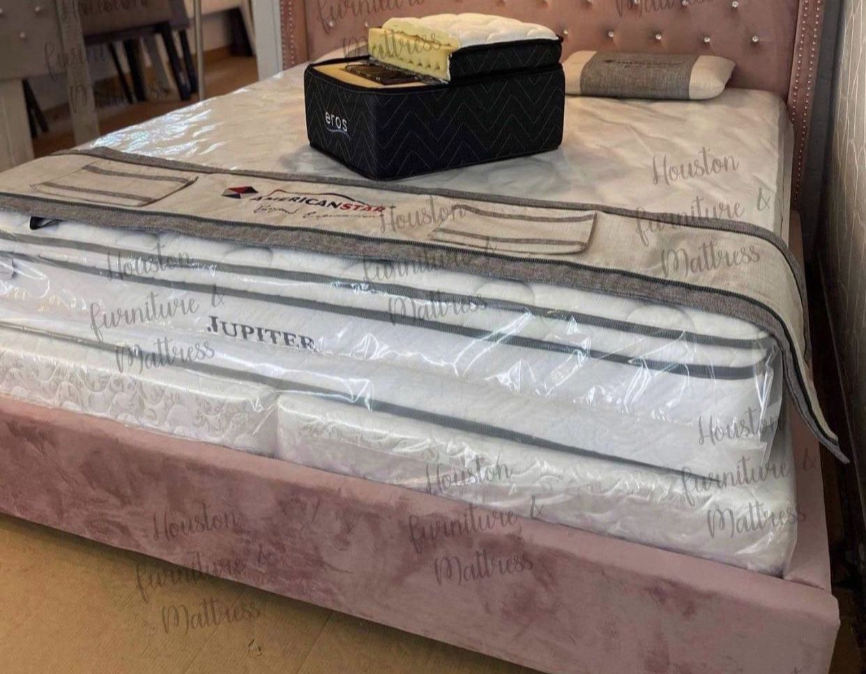 New Twin,full,queen & King Size Pillow Top Mattress & Box Spring- Order It Like A Pizza 🍕