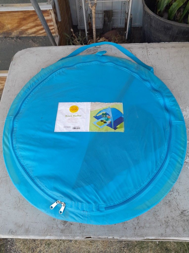 Pop Up Beach Shelter By Sun Squad. L@@K!!!