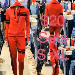 Ladies hoodies sets inside fleece size S-XL WHOESALE & retail