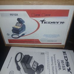 The Edsyn 951SX Loner Soldering Station is a reliable, high-performance tool ideal for electronics assembly, repair, and prototyping in industries lik