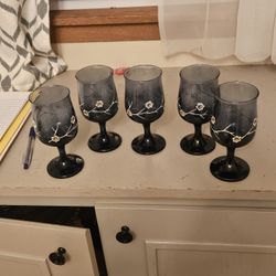 Vintage Small Libby Wine Glasses