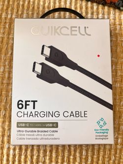 Charging Cable 6ft Quikcell
