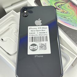 New Openbox Unlocked iPhone Xs Max 64GB  - Financing Available with No Credit Check 