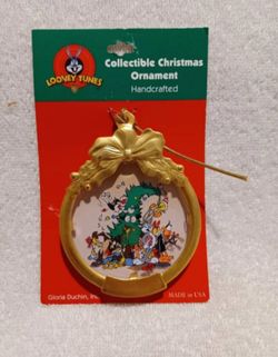 Vintage Looney tunes handcrafted collectible Christmas ornament # 2