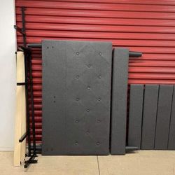 Dark Grey Full Upholstered
Platform Bed Frame