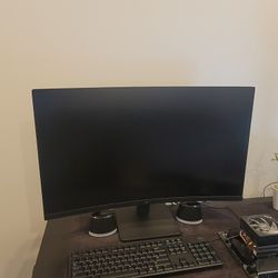 32 Inch Curved LG 32MR50C-B Monitor 