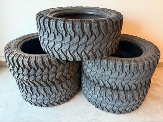 5 TIRES 33x12.50R20