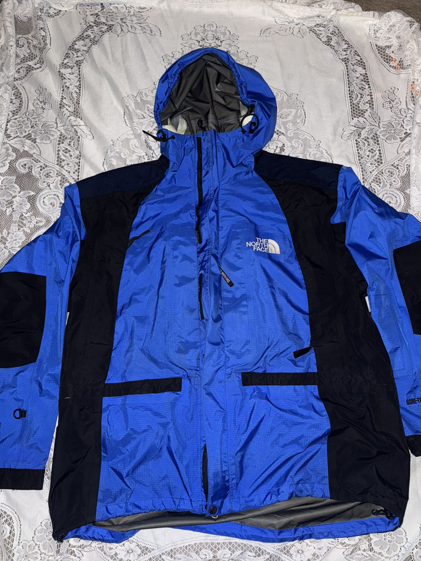 The North Face Blue And Black Winter Jacket XL