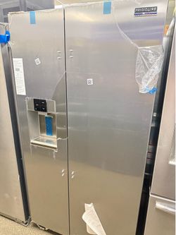 FRIGIDAIRE PROFESSIONAL SIDE BY SIDE FRIDGE ON SALE|$0 DOWN