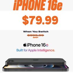 iPhone 16e 💲 79.99 📢