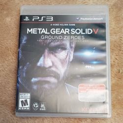 Metal Gear Solid V (PS3)
