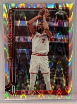 2025-26 Topps Chrome ALL RAYWAVE 7 Card Lot 🔥 Durant Will Riley RC Koby Brea RC