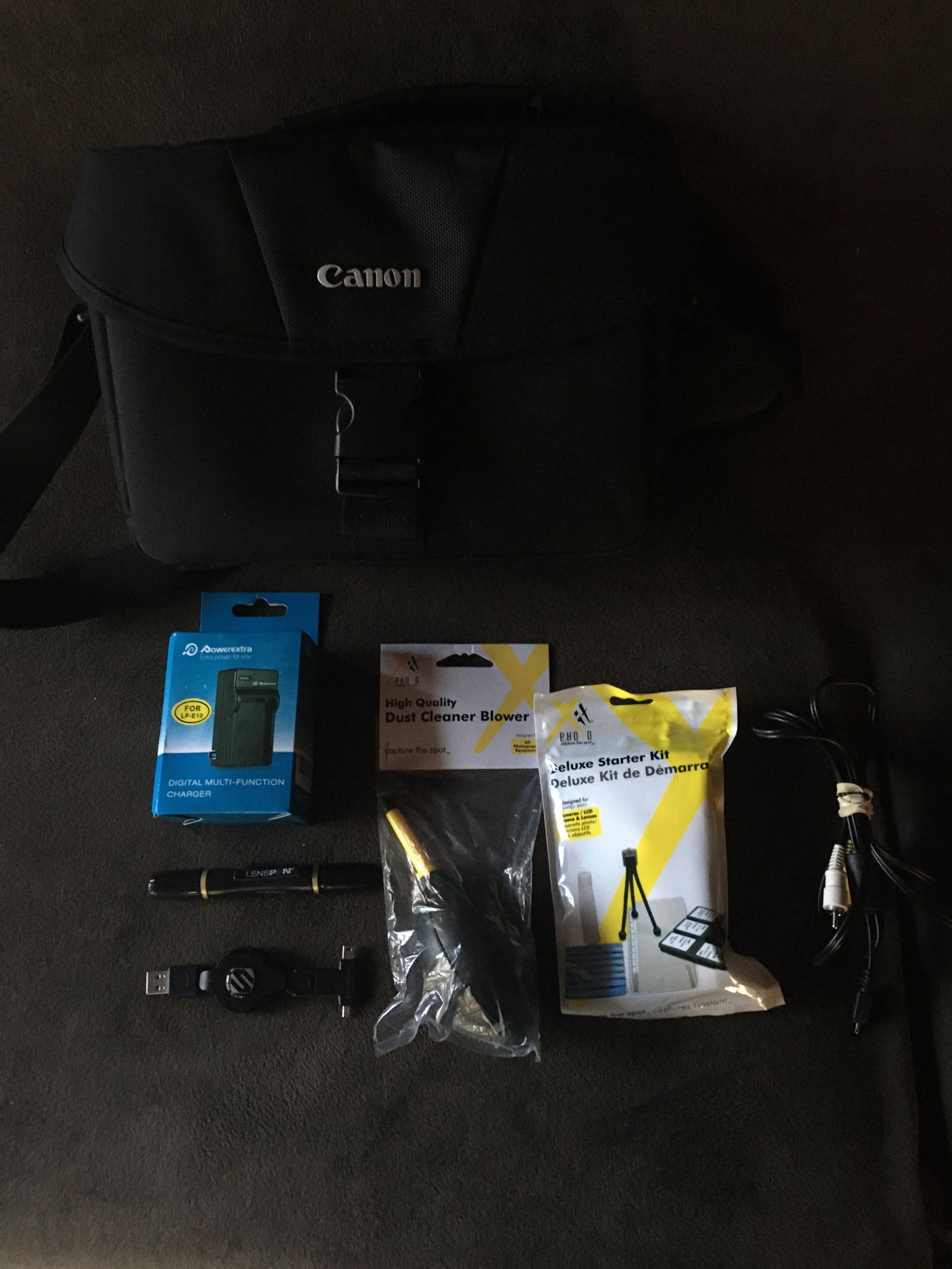 camera bag & accesories