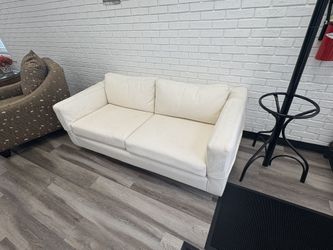 White Loveseat
