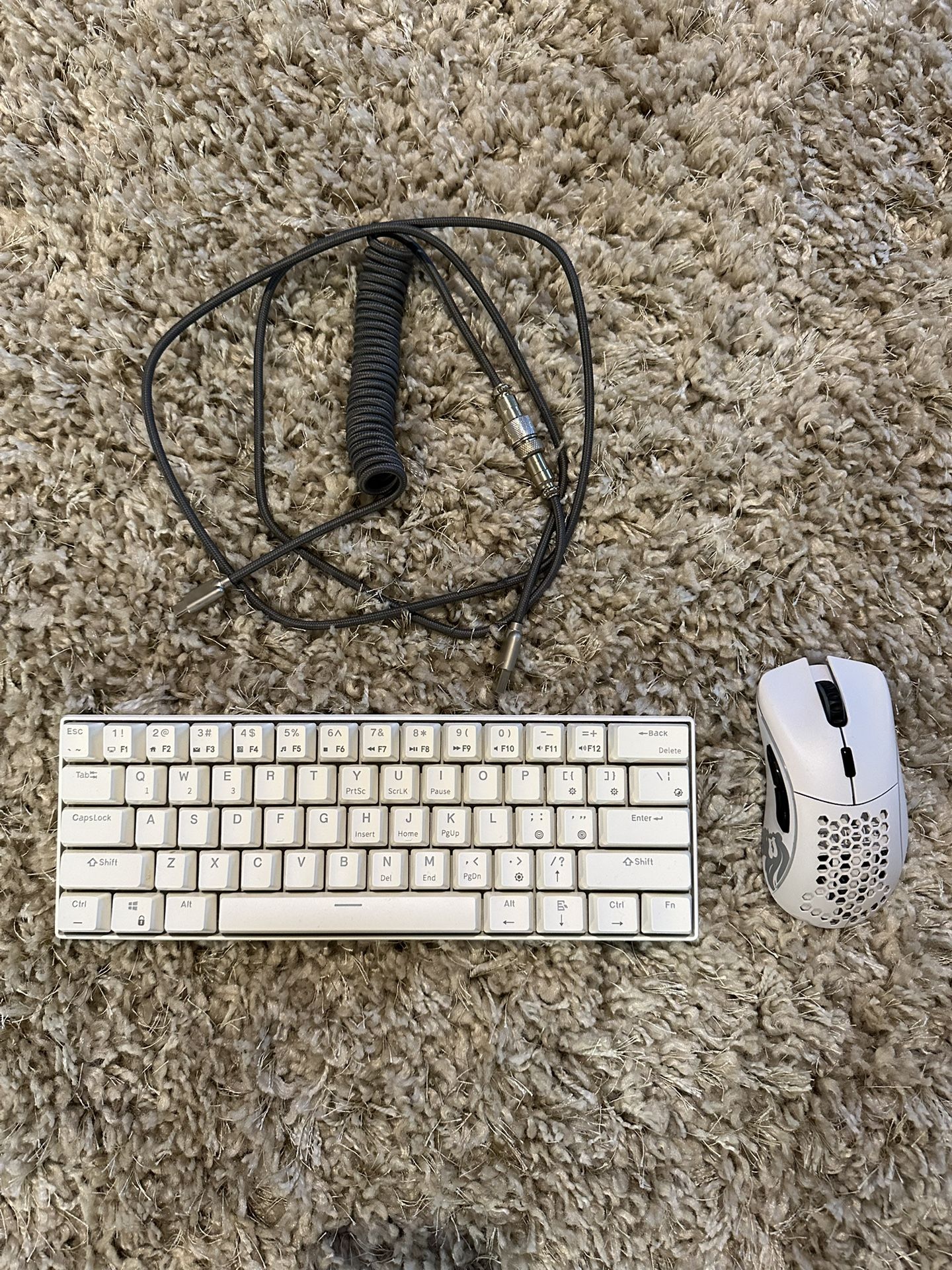 Gaming keyboard and mouse
