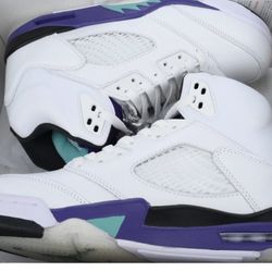 Mens nike Air Jordan Retro V Grape 2025 Sz 10.5 Ds New $200