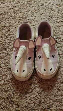 Girls Unicorn Vans 11