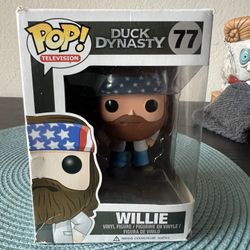 VAULTED Willie Duck Dynasty Funko Pop #77 A&E Television TV Robertson Reality