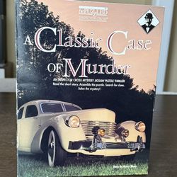 A Classic Case Of Murder 1000 Piece Mystery Jigsaw Puzzle