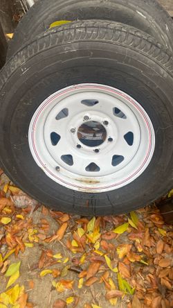 (1) 15” Trailer Wheels (6) Lugs.