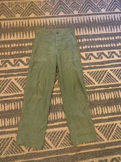 Vietnam US army uniform, olive green
